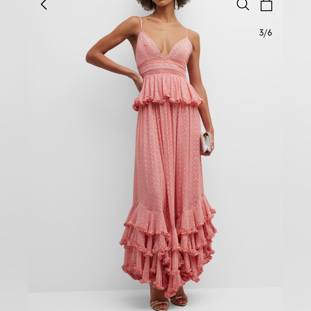 Rococo Sand
Ruffled Maxi Dress ,Size S - Picture 7 of 9